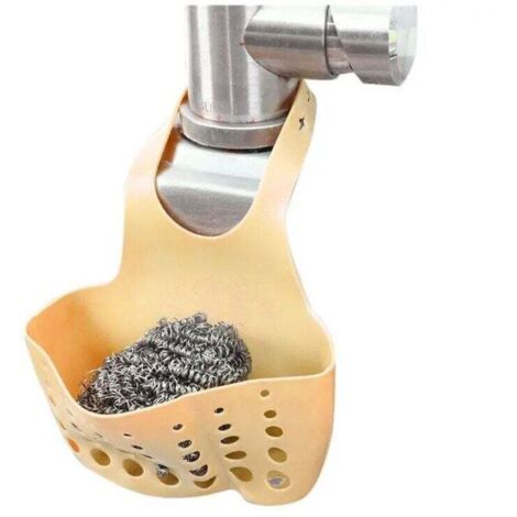Organisateur de cuisine durable, support suspendu pour évier, passoire, conteneur de rangement pour salle de bain, éponge pour évier de cuisine