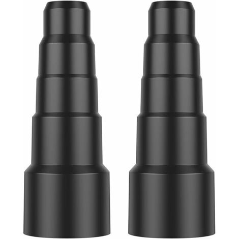 adaptateurs de tuyau pour aspirateur, adaptateur d'aspiration, adaptateur universel pour tuyau d'aspirateur,2 pcs( 23 mm, 30 mm, 34 mm, 42 mm, 50 mm) (1/4)
