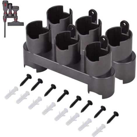 2 Pcs Support d'Accessoires pour Dyson V7 V8 V10 V11, Montage Mural pour Accessoires de Rechange (1/4)