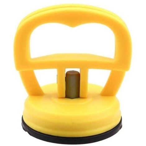 Jaune 58mm voiture indentation réparation extracteur force traction ventouse carrosserie panneau de réparation téléphone portable outil de montage d'écran (1/4)