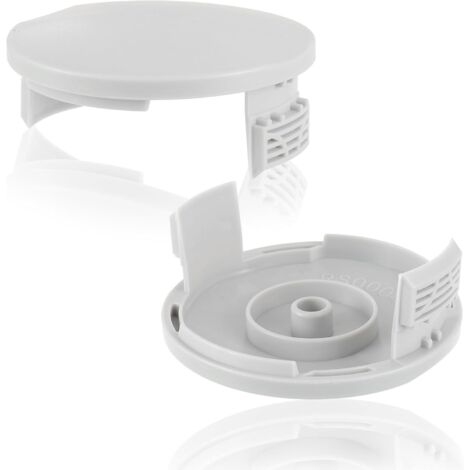 Lot de 2 couvercles de bobine pour tondeuse à gazon, couvercle de bobine de remplacement RAC122 pour coupe-bordures Ryobi RLT4027, RLT4125, RLT5027, RLT6030, RLT5127, RLT6130 (1/5)