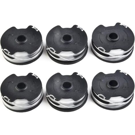 Lot de 6 bobines de fil pour débroussailleuse sans fil LIDL Parkside PRTA 20-Li A1, B2, C3-6 (1/5)