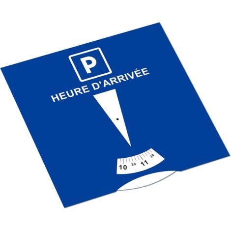 Lot de 10 Disque stationnement Zone Bleue - Parking (10) (1/5)