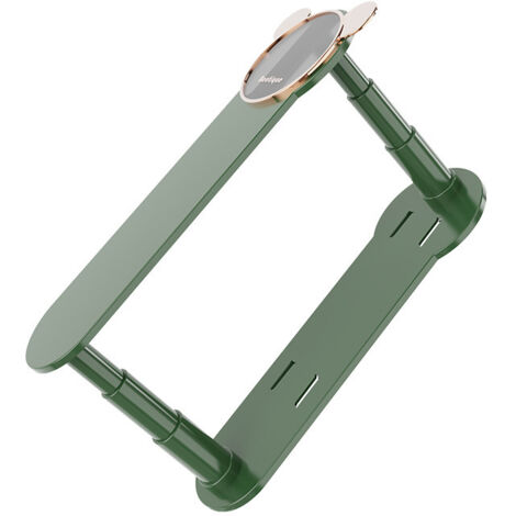Organiseur de Cintre Mural, Support de Rangement Extensible pour cintres, Pas de perçage, Gain de Place, Support de Cintre Pliable pour la Maison, Placard, buanderie (1/5)