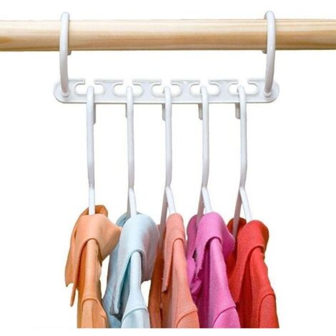 Lot de 8 Cintres Multiples - Save Space Hanger (1/5)