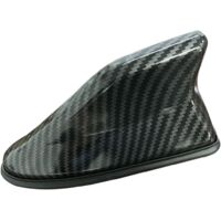 Décoration D'antenne de Toit D'aileron, Requins Voiture Couverture D'antenne D'aileron de Requin Antennes de Toit Automobile, pour La Plupart des Voitures, Améliorer Le Signal(Fibre Carbone)