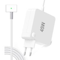 Chargeur pour Mac-Book Air,Mac Book T-Tip 45W Adaptateur Secteur Compatible avec 11 et 13 Pouces (2012-2017),Chargeur pour Les Modèles A1435,A1436,A1465,A1466,etc