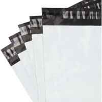 Lot de 100pcs Enveloppes Plastiques Expedition A3, Sac Envoie Colis Vinted Grand Format - 30 x 42cm , Pochette Envoie Colis est Idéal Pour Emballage Colis Vêtements Grand