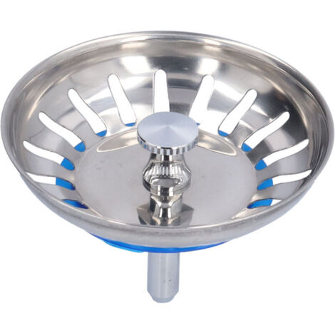 Bouchon D'évier à Tête Plate De Style Américain, Filtre D'évier En Acier Inoxydable, Accessoire