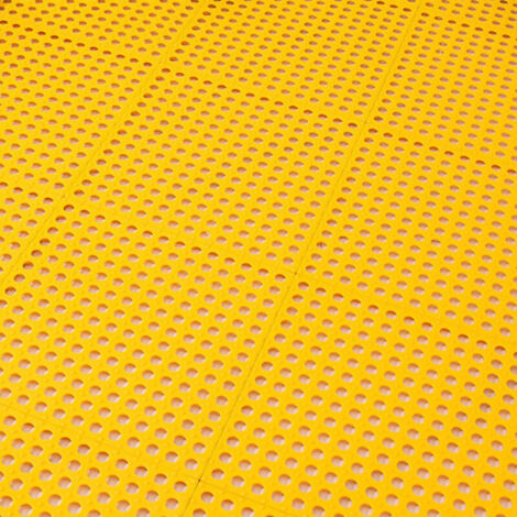 Coussinets En Mousse Pour Tapis De Sol D'équipement De Fitness - Réduit Bruit Et Vibrations - 8 Pièces Noir 10x10cm - 5