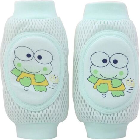 Genouillères bébé - Genouillères bébé - Chaussettes bébé - Unisexe - Genouillères - Taille unique - Protections rampantes - Végétale (1/5)