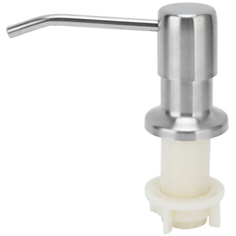 Kit de tête de pompe à savon pour évier de cuisine en acier inoxydable 304, distributeur de liquide intégré avec Tube d'extension (1/5)