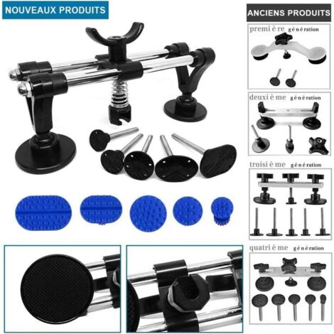 Kit Extracteur De Bosses Voiture 10 Pièces - PC Flexible, Pour Réparer Portes, Capots, Carrosserie - 7