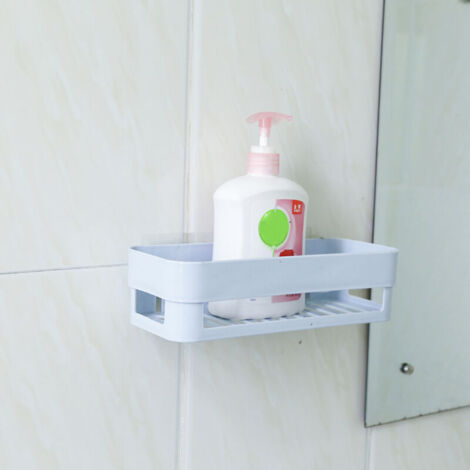 Poche De Rangement Pour Jouets De Bain - Grande Capacité - Maille PVC - 4 Crochets - Pour Salle De Bain, Douche - 36x46 Cm