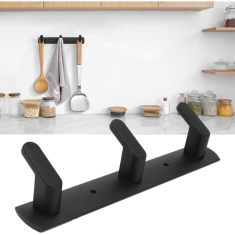 Lot De 4 Crochets Muraux Résistants Pour Serviettes De Salle De Bain, Peignoirs, Manteaux