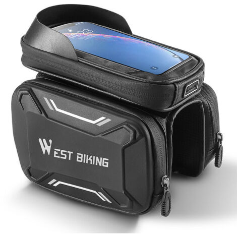 Portefeuille Vélo Pour Téléphone – Poche étanche Légère, Rangement Cartes Et Clés, Pour Guidon Ou Sac à Dos - 8
