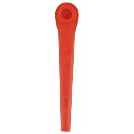 Lot de 100 Lames en Plastique compatibles avec Coupe-Bordure Gardena, Lames de Rechange pour Coupe-Bordures Gardena et Coupe-Bordures sans Fil,,rouge-- (1/5)