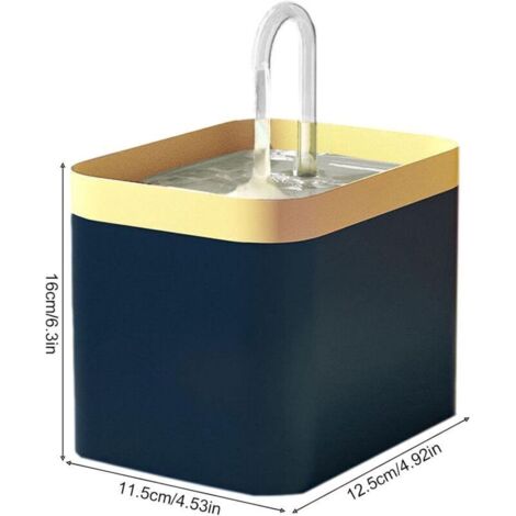 Pompe à Eau Silencieuse 5V Pour Fontaine Chat / Aquarium - Basse Consommation, Compacte, ABS