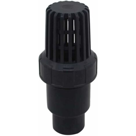 Clapet pied clapet anti retour a boule aspiration 25 32 40 mm clapet crepine anti retour antiretour pvc piscine pompe (Diamètre Intérieur 32mm)-- (1/5)