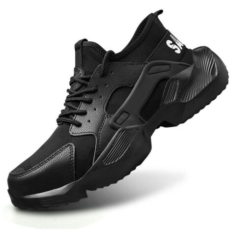 Chaussures de sécurité Baskets à embout en acier Baskets de travail légères et respirantes Chaussures industrielles de protection 43 (1/5)