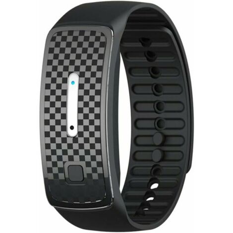 Bracelet épulsif Anti-moustiques Ultrasonique, Bracelet Anti-Insectes Intelligent Électronique USB pour Enfants et Adultes (1/5)