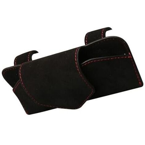Cadre de lunettes de soleil de voiture noir d'une seule pièce, cadre de lunettes de pare-soleil de voiture clip de pare-soleil universel cadre de lunettes étui à lunettes accessoires d'in