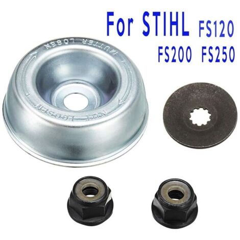 4PCS / Set de Fixation Lame en métal Rechange de Haute qualité Kit pour STIHL Tondeuse à Gazon débroussailleuse
