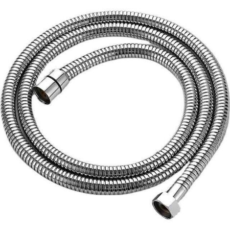 Flexible de douche, flexible de douche 1,5 M, argent (1/5)