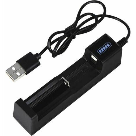 2 pièces chargeur de batterie universel chargeur de batterie intelligent mini chargeur de batterie rechargeable multifonction (1/5)