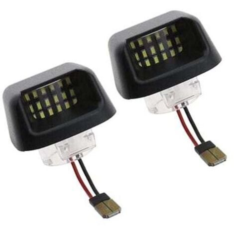 1 paire de feux de plaque d'immatriculation arrière 18 LED 26510 ZP50A 6500K 12V, compatibles avec Navara D40 2004-2020 Armada Titan Xterra (1/5)