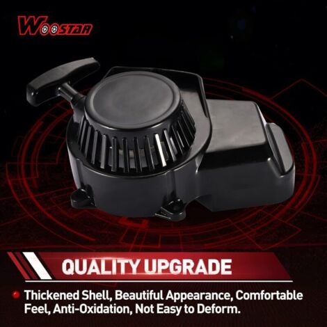 WOOSTAR Palanca de Freno Moto 22mm Reemplazo para 2 Tiempos 47cc 49cc Pocket Bike Super Bike Mini Quad