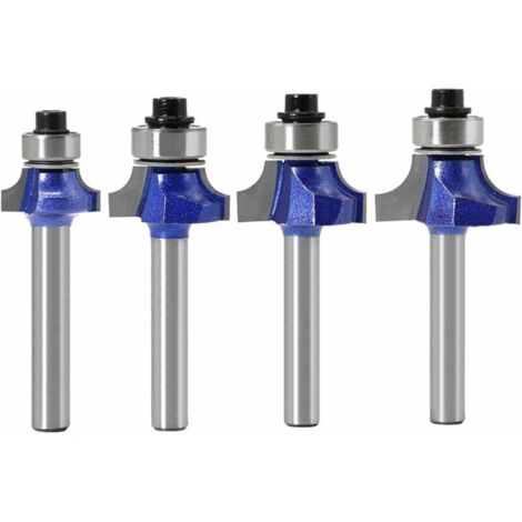 Coupeur de fraisage de surface 1pcs 6mm Shank Routeur BITS MILLS MILLS DEBUT TAILLAGE DE LA TAILLAGE DE PERGE CIRCULAIRE AN TOOL MILLS OUTILS DE TRAVAIL DE BOIS (Cutting Edge Length : 2) (1/5)