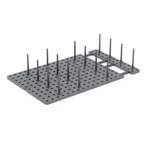 Organiseur de placards, étagères et tiroirs de cuisine, système de rangement réglable pour contenants alimentaires, casseroles, couvercles et plus encore(1pcs)