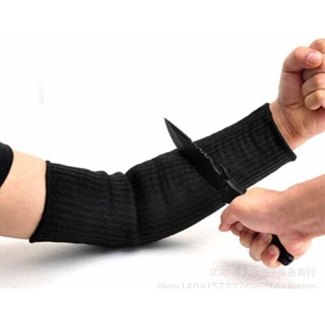 Bras Anti-Coupure étui de Protection en Acier Inoxydable Gants de Jardinage Boucher Verre Usine Travail Outil de Protection de sécurité (1/5)