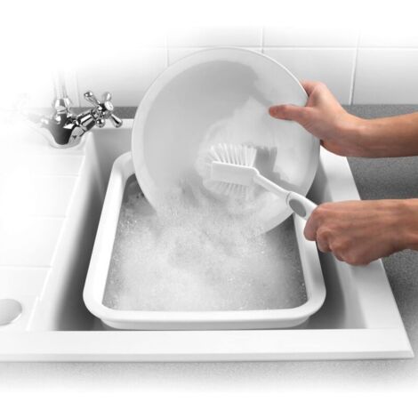 Saladier Pliable Bassine Pliable Beldray 6,2L - Bac à Vaisselle Portable - Pour Camping, Cuisine, Nettoyage - Gris - Rangement Facile Bassine Retractable