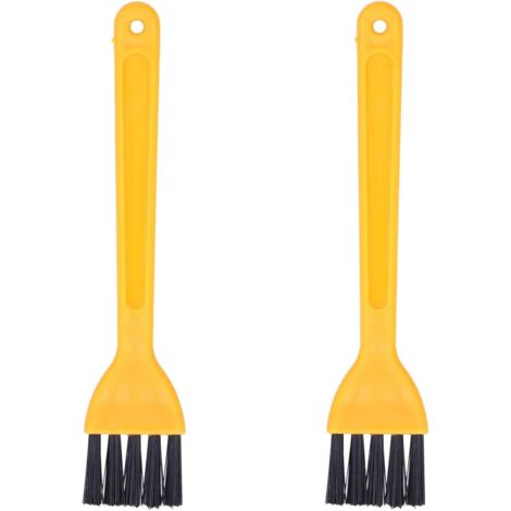 Têtes de brosse pour aspirateur à main, compatibles avec les aspirateurs robots, accessoires de nettoyage, jaunes, lot de 2