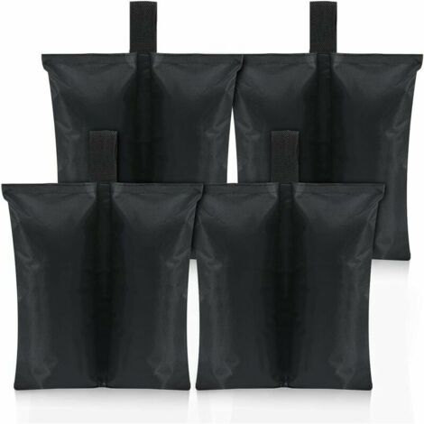 Lot de 4 sacs de sable 600D très résistants, pour pieds de tente de terrasse, parasol d'extérieur, échelle de piscine (1/4)