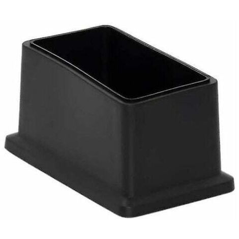 Lot de 8 embouts rectangulaires pour pieds de chaise en PVC non marquants - Protection du sol 25 x 50 mm (1" X 2") (1/3)