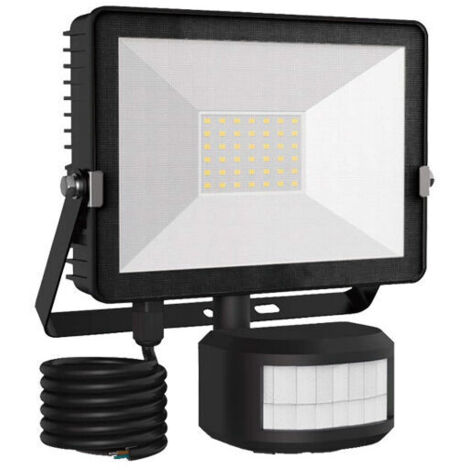 Projecteur LED Extérieur Détecteur de Mouvement Spot LED Extérieur Détecteur 6500K Blanc Froid, Lumière de Sécurité [Classe énergétique ] (1/4)