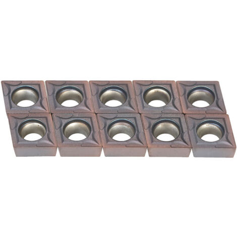 10 pièces/boîte Ccmt09T304 Vp15Tf plaquettes en carbure Ccmt 09 T3/Ccmt32.51 insérer tour tournant CNC lames outil de fraisage (1/4)