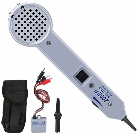BR-Vie Kit générateur audio, détecteur de ligne de mesure de câble réseau, circuit de suivi de fil 200EP testeur de câble haute précision, amplificateur d'inductance de recherche de ligne (1/5)