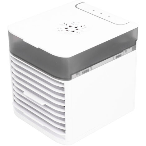 Mini climatiseur Portable alimenté par USB, ventilateur de refroidissement électrique amovible, pour la maison et le bureau, nettoyage d'écran tactile (1/5)