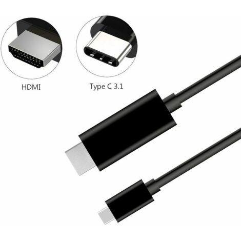 Hizek USB Type C Vers HDMI Cable Adaptateur (1/4)