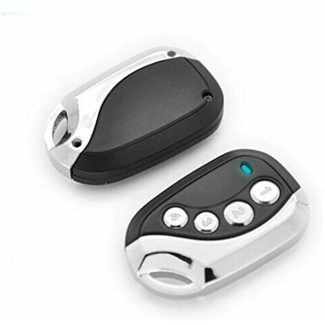 Lot de 2 télécommandes universelles copieuses Az Remote – Idéal pour portail, garage, alarme et éclairage en une seule télécommande – Signal 433,92 MHz