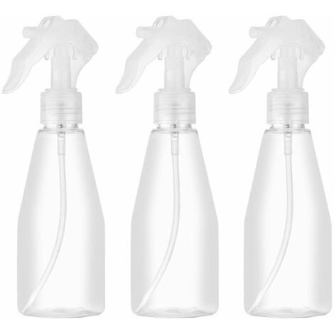 3 Pcs 200 Ml Petit Flacon Pulvérisateur En Plastique Transparent Mini Atomiseur - Pour Pulvérisateur D'Eau / Pulvérisateur De Plantes (1/5)