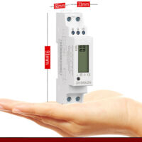 COMPTEUR ÉLECTRIQUE MONOPHASÉ 45 A SIMPLE TARIF AFFICHAGE LCD MID