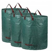 Sac de jardin Big Sac Ensemble Sac Sac Sac Jardin Sac à ordures 300L 3PC