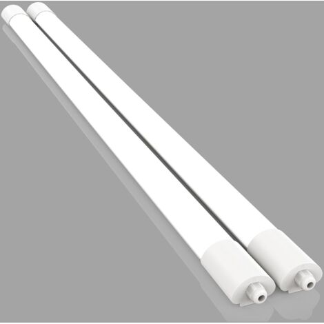 Amdelne 60 cm 18 W LED néon pour garage,4000 K 1800 lm Super lumineux Blanc froid -2pcs