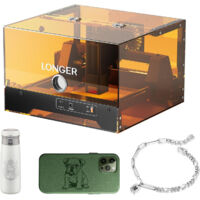 Präziser Lasergravierer 10W Einfach & Sicher Ideal für DIY-Enthusiasten und Anfänger, Longer Ray5 miniS 10W