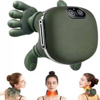 Massagegerät für Nacken, Schulten & Ganzkörper – Wärmefunktion, wiederaufladbar